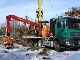 2007 MAN  TGA 33.430 6x6 with crane cable car / harvestorkopf / Truck over 7.5t Timber carrier photo 3