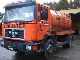 MAN  10 cubic meters suction and pressure trucks 1995 Vacuum and pressure vehicle photo