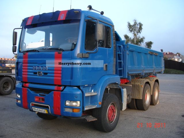 2002 MAN  TGA 26 460 6x4 * Meiller - Matic board * NEW PRICE Truck over 7.5t Three-sided Tipper photo