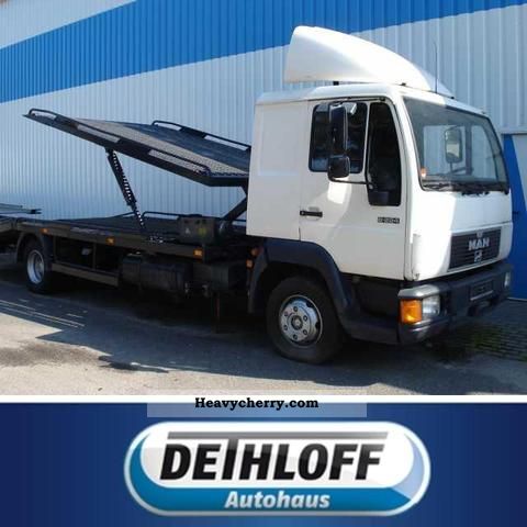 2000 MAN  L2000 8224 double-decker car transporter Van or truck up to 7.5t Car carrier photo