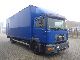 2001 MAN  ME 220 B € 4x2R two plywood box Truck over 7.5t Box photo 4