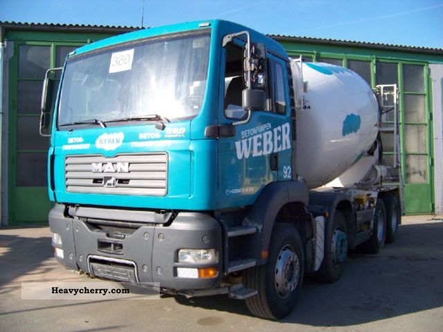 2006 MAN  TGA 35.350 8x4 BB - INTERMIX 10 m³ - Concrete Truck over 7.5t Cement mixer photo