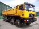 1997 MAN  35 402 8x6 - EURO 2 Truck over 7.5t Three-sided Tipper photo 1