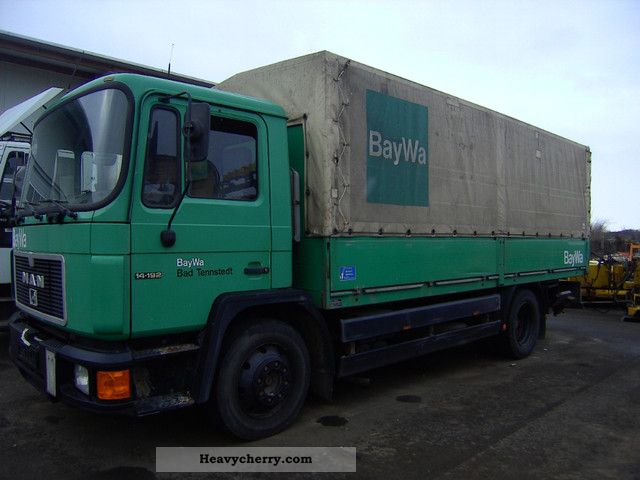 1994 MAN  Tail lift Truck over 7.5t Box photo