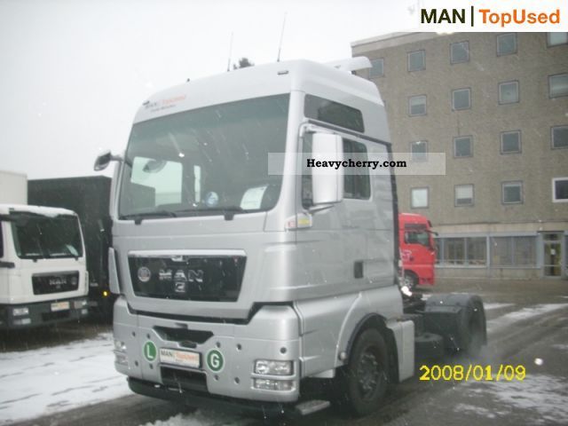 2008 MAN  TGX 18.480 4LLS-U, XL, AS-Tronic, intarder, Semi-trailer truck Volume trailer photo