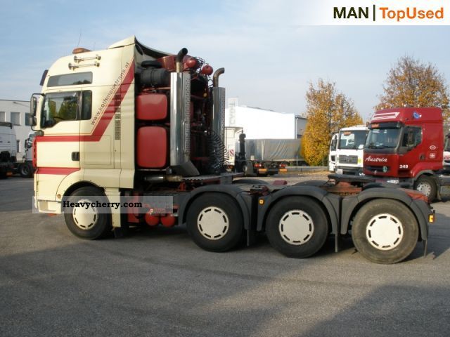 2005 MAN  TGA 41.660 FVDLS 250 tons gross vehicle weight Semi-trailer truck Heavy load photo