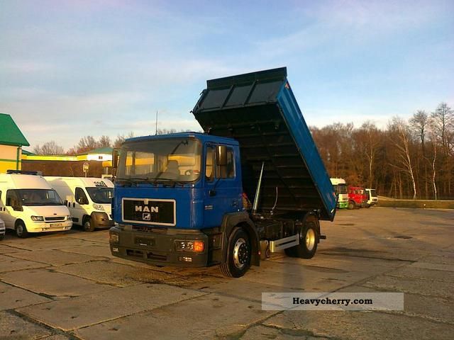 1997 MAN  19-293 3S PAGE TOP TRUCK! Truck over 7.5t Tipper photo