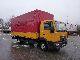 2004 MAN  8180 L2000 flatbed tarp liftgate Truck over 7.5t Stake body and tarpaulin photo 1
