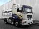 2000 MAN  19 604 V10 F2000 Evo 600pk! Big axle intarder Ai Semi-trailer truck Standard tractor/trailer unit photo 1