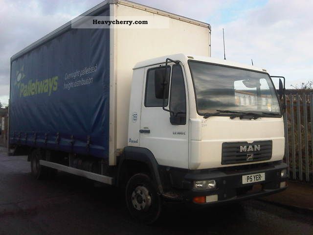 2002 MAN  L2000 - 8 .185 LRC Van or truck up to 7.5t Box-type delivery van photo