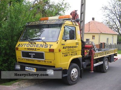1991 MAN  9150 award-action Truck over 7.5t Breakdown truck photo