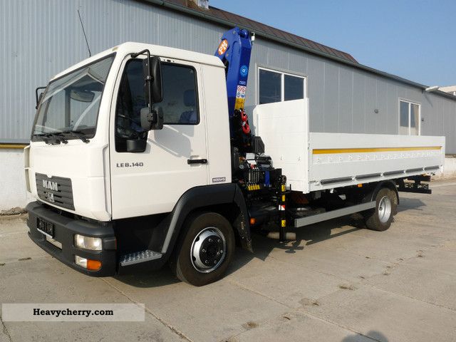 2004 MAN  NEW PLATFORM WITH CRANE 8140 Truck over 7.5t Truck-mounted crane photo
