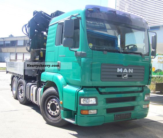 2005 MAN  26 430 L 6x2 / 4 crane 33m / t + jib (20.9 meters) Truck over 7.5t Truck-mounted crane photo