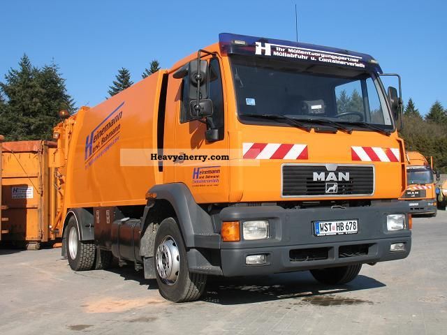 2000 MAN  14-224 Truck over 7.5t Refuse truck photo