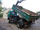 1998 MAN  18 264 AK 4x4 Hiab 071 crane Truck over 7.5t Three-sided Tipper photo 14