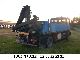 1996 MAN  PALFINGER crane with 18 222 0900 Truck over 7.5t Stake body photo 3