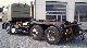 1999 MAN  26 463 6x2 hook Marrel 5.5 m tele steering axle Truck over 7.5t Roll-off tipper photo 4