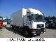 1992 MAN  19 342 with tail lift Truck over 7.5t Refrigerator body photo 1