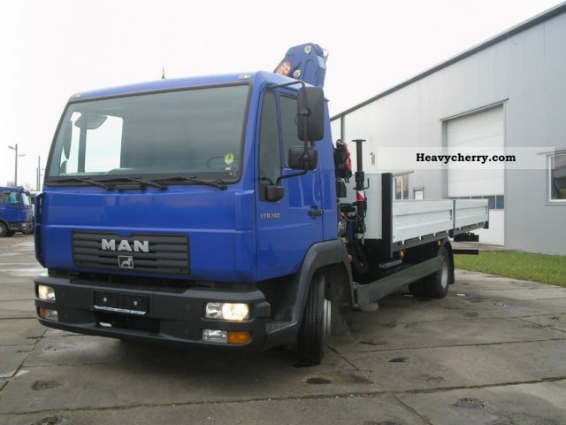 2005 MAN  NEW PLATFORM WITH CRANE 8140 Truck over 7.5t Truck-mounted crane photo