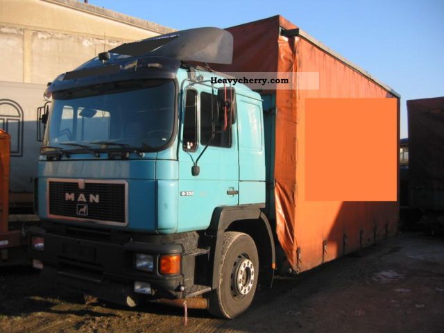 1989 MAN  19 332 4x2 WITHOUT MOTOR Truck over 7.5t Stake body and tarpaulin photo