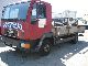1997 MAN  8163 L2000 € 2 gas transporter Van or truck up to 7.5t Stake body photo 2