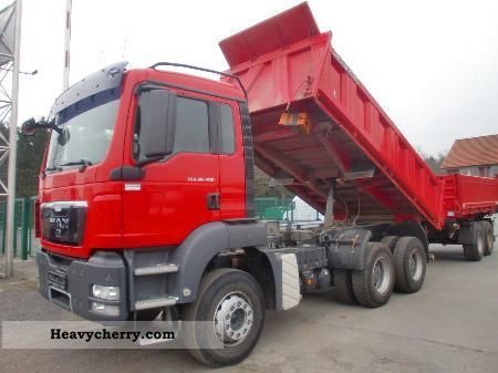 2008 MAN  TGS 26.400 6x4 FK, EURO 4, INTARDER Truck over 7.5t Tipper photo