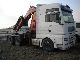 2002 MAN  TGA 510 XXL 6x4 crane big crane Ferrari 960 Semi-trailer truck Standard tractor/trailer unit photo 1