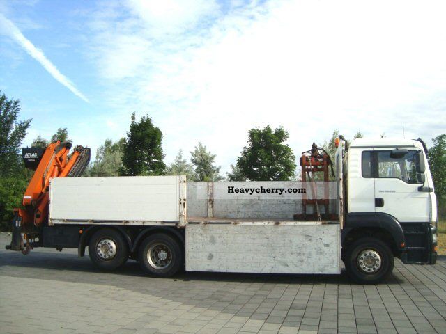 2005 MAN  TGA 26.430 6x2 Crane Atlas 145.2 A3 Truck over 7.5t Stake body photo