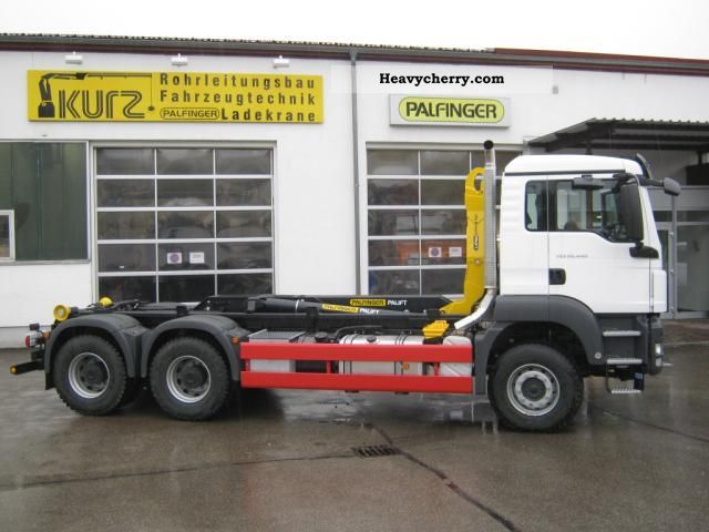 2010 MAN  TGS 26.440 Truck over 7.5t Roll-off tipper photo