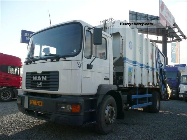 2001 MAN  18 285 garbage Truck over 7.5t Refuse truck photo
