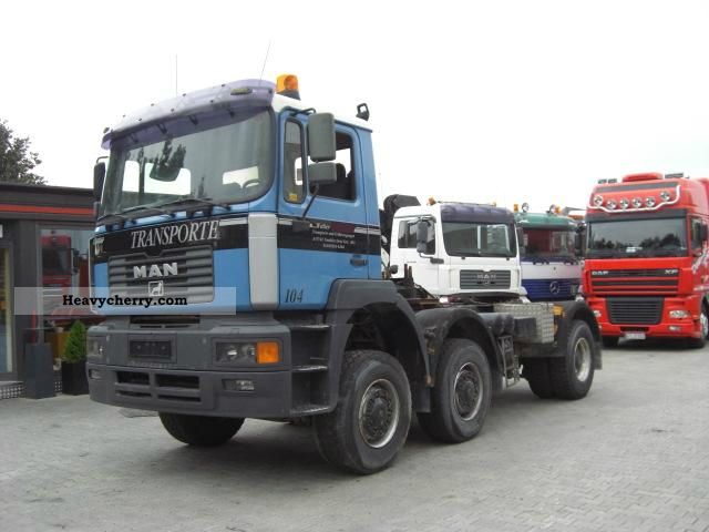 2001 MAN  29 464 6x6 FVAT Truck over 7.5t Chassis photo