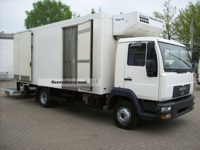 2005 MAN  8150 LE Tiefkühlkoffer with LBW Van or truck up to 7.5t Refrigerator body photo