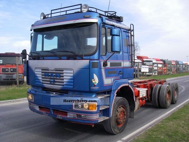 2000 MAN  26-464 6X4 WITH RATADER. Truck over 7.5t Chassis photo