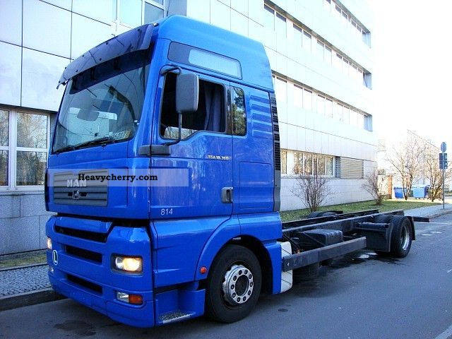 2003 MAN  TGA 18.360 XXL chassis chassis manual climate Truck over 7.5t Chassis photo