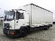2004 MAN  ME 14.280 4x2 LL liftgate Truck over 7.5t Stake body and tarpaulin photo 9