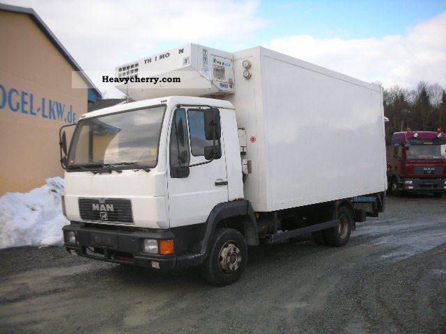 1996 MAN  8153 Tiefkühlkoffer - THERMO KING - Van or truck up to 7.5t Refrigerator body photo