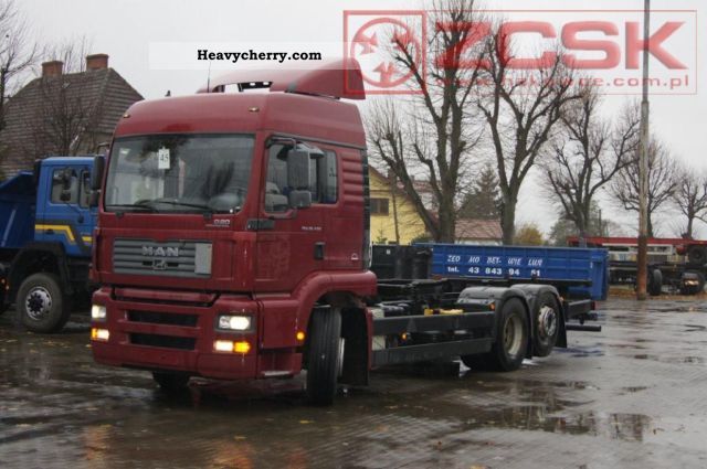 2006 MAN  26 400 6X2 EURO 5!!!! Truck over 7.5t Stake body and tarpaulin photo