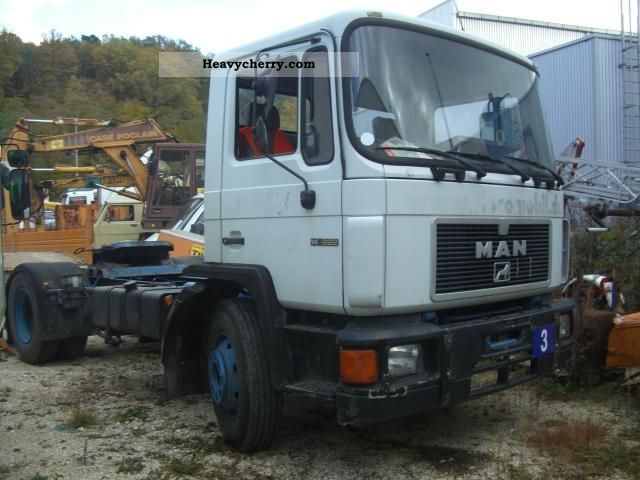 1995 MAN  14 222 Semi-trailer truck Standard tractor/trailer unit photo