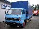 1986 MAN  8136 4x2 flatbed tarp 7.490kg Van or truck up to 7.5t Stake body and tarpaulin photo 1