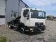 2004 MAN  8145 WITH NEW Hookloader 5T Truck over 7.5t Roll-off tipper photo 2