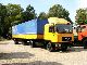 1991 MAN  + 12 192 + flatbed semitrailer Semi-trailer truck Standard tractor/trailer unit photo 2