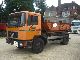MAN  + 18 232 17 232 No 6 cylinder container 1991 Roll-off tipper photo