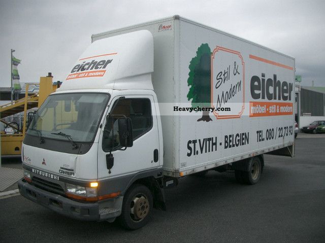 1999 Mitsubishi  Canter 35s suitcase maximum twin wheels Van or truck up to 7.5t Box photo