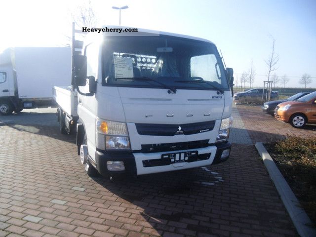 2011 Mitsubishi  Fuso 3C15 (new model year. 2012) Duonic / NOW! Van or truck up to 7.5t Stake body photo