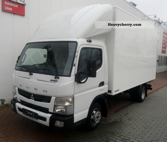 2012 Mitsubishi  Fuso 3C13 (new model year. 2012) Automatic Duonic Van or truck up to 7.5t Box photo