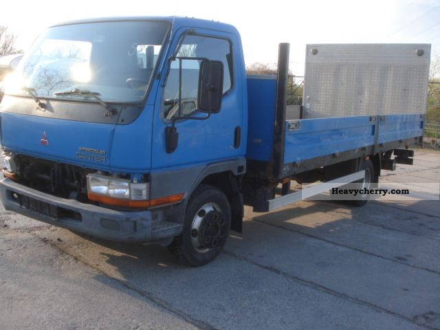 1998 Mitsubishi  Canter, No. 52 Van or truck up to 7.5t Stake body photo