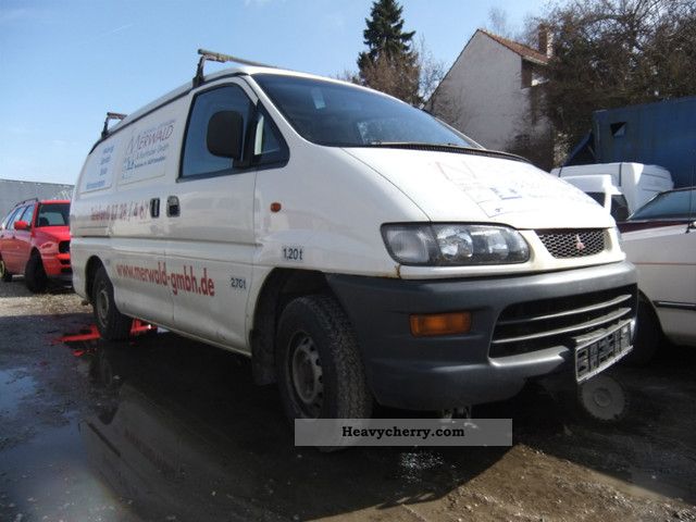 2000 Mitsubishi  L400 2.5D with MOT and two sliding doors Van or truck up to 7.5t Box-type delivery van photo