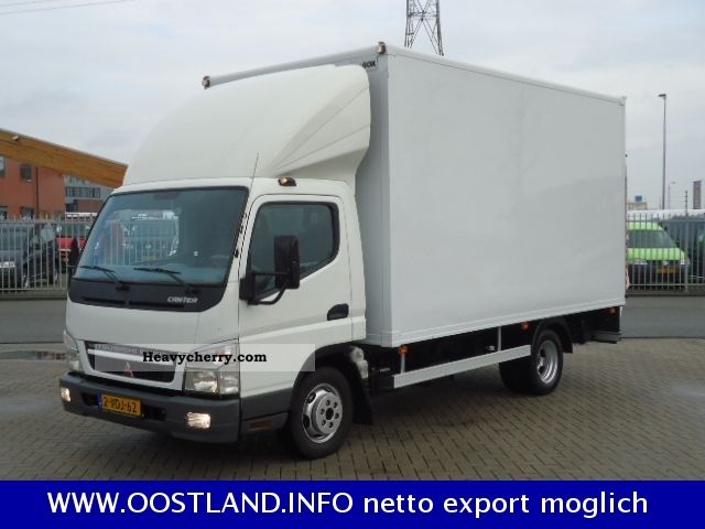 2009 Mitsubishi  Fuso Canter 3C13 3.0 LBW case net € 19.900, - Van or truck up to 7.5t Box photo