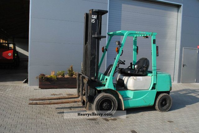 2001 Mitsubishi  FD 30 Forklift truck Front-mounted forklift truck photo