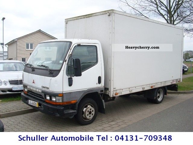 1996 Mitsubishi  Canter Isokoffer 4.2 m / EURO 3 / TUV 09.2012 Van or truck up to 7.5t Box photo